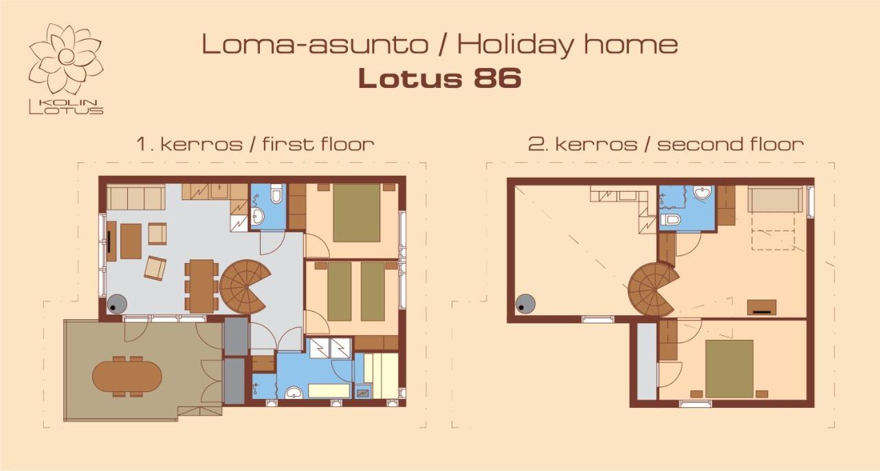 Kolin Lotus Cottages Koli  Bagian luar foto